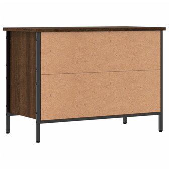 Schoenenkast 69x35x50 cm bewerkt hout bruin eikenkleur 6
