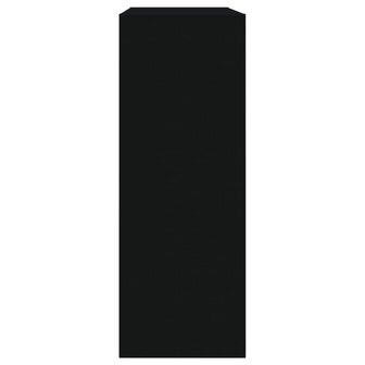 Schoenenkast 60x21x57 cm bewerkt hout zwart 6