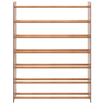 Schoenenrek 90x24x117 cm bewerkt hout bruin 3