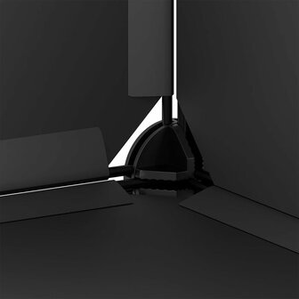 Schoenenrek 84,5x31x93,5 cm polypropeen zwart 7