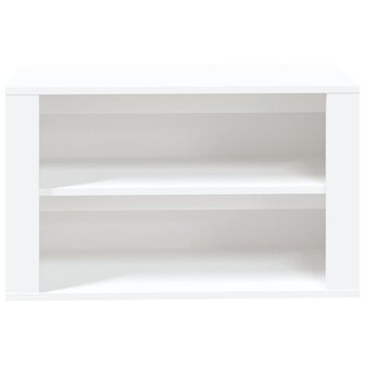 Schoenenrek 75x35x45 cm bewerkt hout wit 5