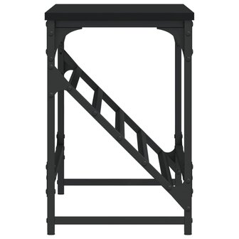 Schoenenrek 90x30x45 cm bewerkt hout zwart 5