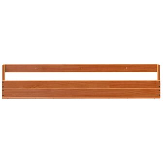 Schoenenrekken 2 st 110x8,5x23,5 cm massief grenenhout wasbruin 6