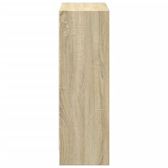 Boekenkast 40x24x75 cm bewerkt hout sonoma eikenkleurig 6