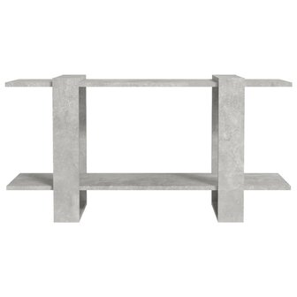 Boekenkast 100x30x51 cm bewerkt hout betongrijs 3