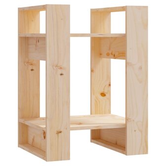 Boekenkast/kamerscherm 41x35x57 cm massief grenenhout 2