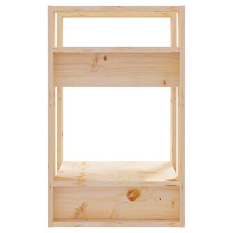 Boekenkast/kamerscherm 41x35x57 cm massief grenenhout 4