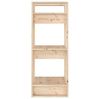 Boekenkast/kamerscherm 41x35x91 cm massief grenenhout 4