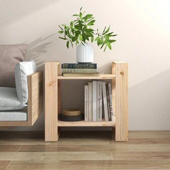 Boekenkast/kamerscherm 60x35x57 cm massief grenenhout 1