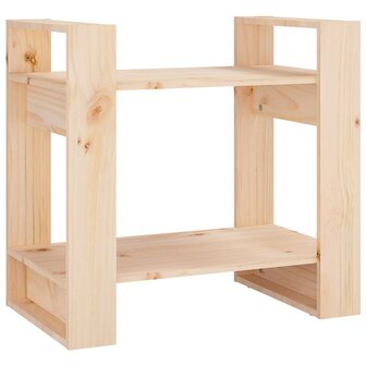 Boekenkast/kamerscherm 60x35x57 cm massief grenenhout 2