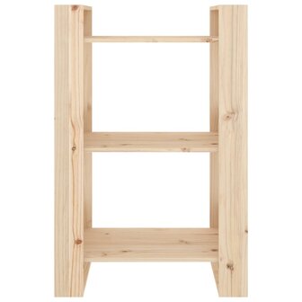 Boekenkast / kamerscherm 60x35x91 cm massief grenenhout 3
