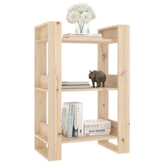 Boekenkast / kamerscherm 60x35x91 cm massief grenenhout 5