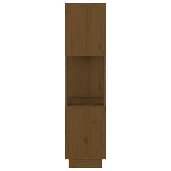 Boekenkast/kamerscherm 51x25x101 cm grenenhout honingbruin 6