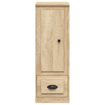 Hoge kast 36x35,5x103,5 cm bewerkt hout sonoma eikenkleurig 5