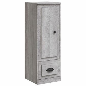 Hoge kast 36x35,5x103,5 cm bewerkt hout grijs sonoma eikenkleur 2