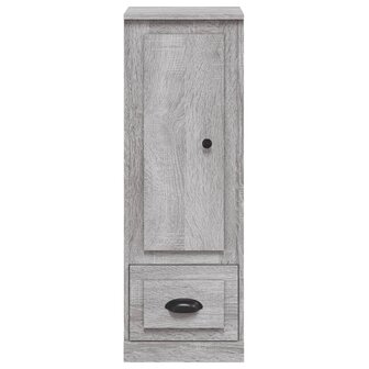 Hoge kast 36x35,5x103,5 cm bewerkt hout grijs sonoma eikenkleur 5