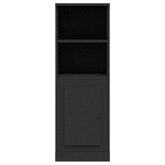 Hoge kast 36x35,5x103,5 cm bewerkt hout zwart 6
