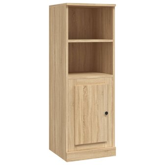 Hoge kast 36x35,5x103,5 cm bewerkt hout sonoma eikenkleurig 2