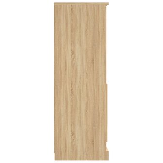 Hoge kast 36x35,5x103,5 cm bewerkt hout sonoma eikenkleurig 7
