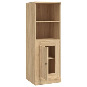 Hoge kast 36x35,5x103,5 cm bewerkt hout sonoma eikenkleurig 8