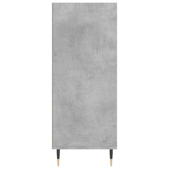 Hoge kast 57x35x90 cm bewerkt hout betongrijs 5