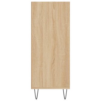 Hoge kast 57x35x90 cm bewerkt hout sonoma eikenkleurig 5