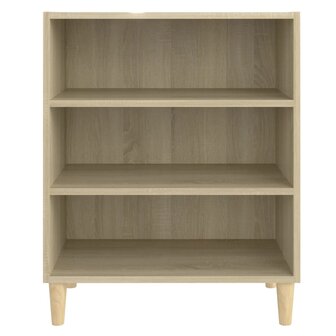 Dressoir 57x35x70 cm bewerkt hout sonoma eikenkleurig 4