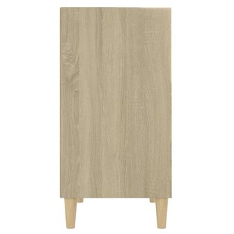 Dressoir 57x35x70 cm bewerkt hout sonoma eikenkleurig 5