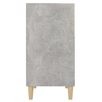 Dressoir 57x35x70 cm bewerkt hout betongrijs 5