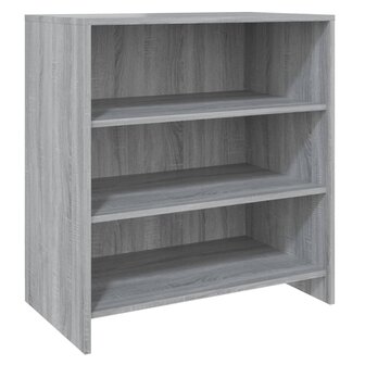 Dressoir 70x40,5x75 cm bewerkt hout grijs sonoma eikenkleurig 2