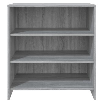 Dressoir 70x40,5x75 cm bewerkt hout grijs sonoma eikenkleurig 5