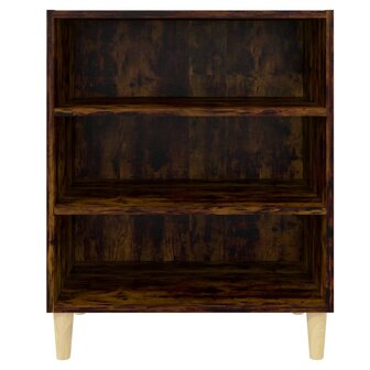 Dressoir 57x35x70 cm bewerkt hout gerookt eikenkleurig 4