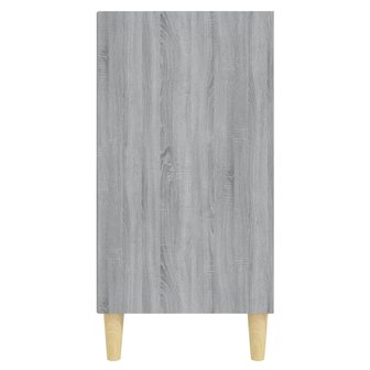 Dressoir 57x35x70 cm bewerkt hout grijs sonoma eikenkleurig 5