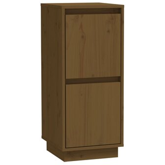 Dressoir 31,5x34x75 cm massief grenenhout honingbruin 2