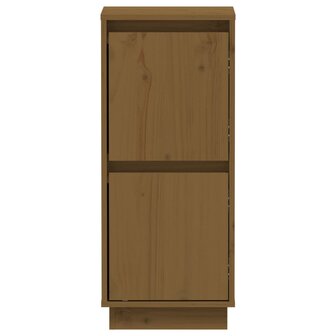 Dressoir 31,5x34x75 cm massief grenenhout honingbruin 5