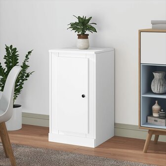 Dressoir 37,5x35,5x67,5 cm bewerkt hout wit 1