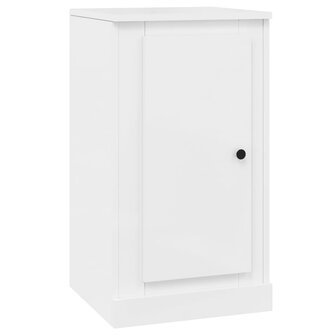 Dressoir 37,5x35,5x67,5 cm bewerkt hout hoogglans wit 2