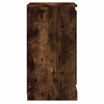 Dressoir 37,5x35,5x67,5 cm bewerkt hout gerookt eikenkleurig 8