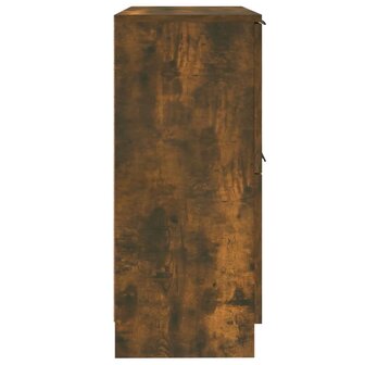 Dressoir 30x30x70 cm bewerkt hout gerookt eikenkleurig 7