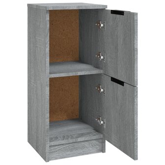 Dressoir 30x30x70 cm bewerkt hout grijs sonoma eikenkleurig 6