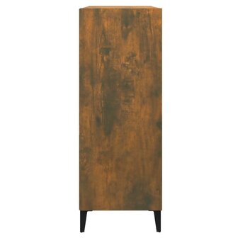 Dressoir 69,5x32,5x90 cm bewerkt hout gerookt eikenkleurig 4
