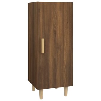 Dressoir 34,5x34x90 cm bewerkt hout bruin eikenkleur 2