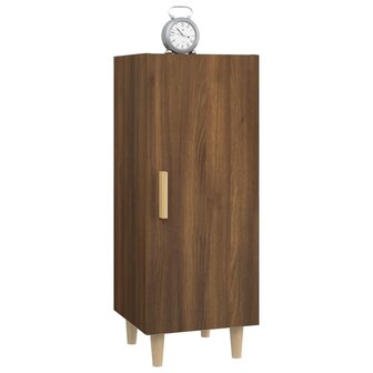 Dressoir 34,5x34x90 cm bewerkt hout bruin eikenkleur 5