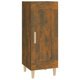 Dressoir 34,5x34x90 cm bewerkt hout gerookt eiken 2