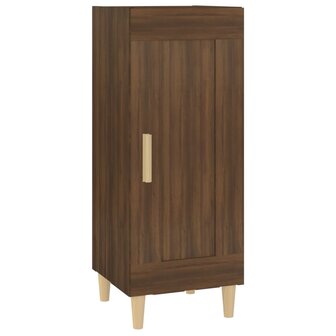 Dressoir 34,5x34x90 cm bewerkt hout bruin eikenkleur 2