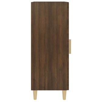Dressoir 34,5x34x90 cm bewerkt hout bruin eikenkleur 6