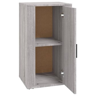 Dressoir 40x33x70 cm bewerkt hout grijs sonoma eikenkleurig 5