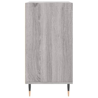 Dressoir 57x35x70 cm bewerkt hout grijs sonoma eikenkleurig 5