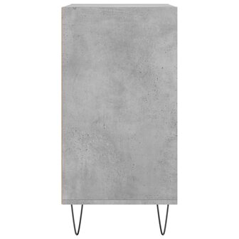 Dressoir 57x35x70 cm bewerkt hout betongrijs 5