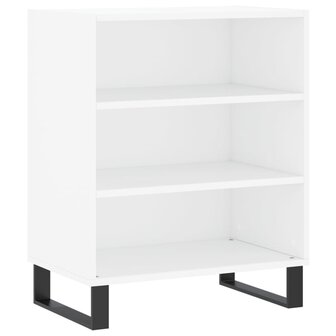 Dressoir 57x35x70 cm bewerkt hout wit 2